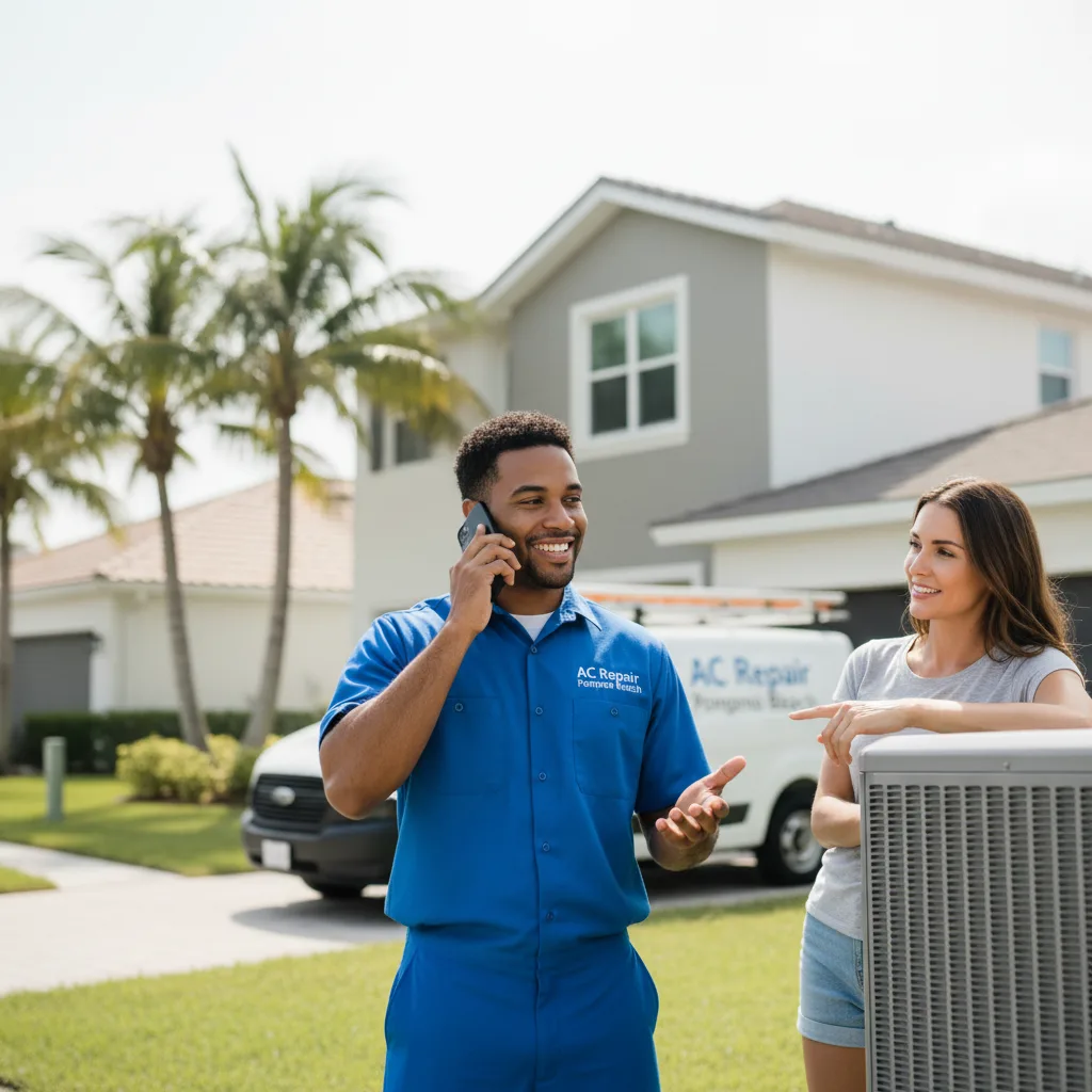AC Repair Pompano Beach customer support in Stevensville